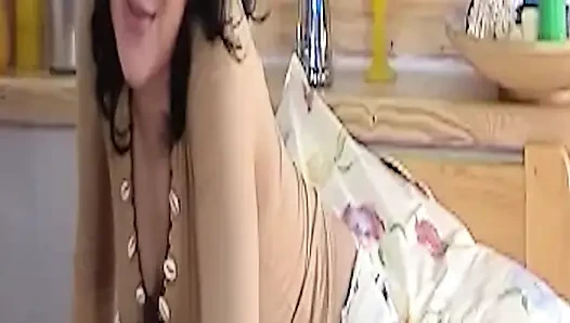 Brunette Spreads Legs for Deep Pussy Fingering