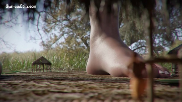 Tiki Trailer 🌴 (Giantess,Feet, Animation)