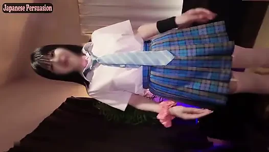 Cosplay Beauty with Perfect Face, Big Ass and Hairy Pussy, Intense Fingering Leads to Massive Squirt