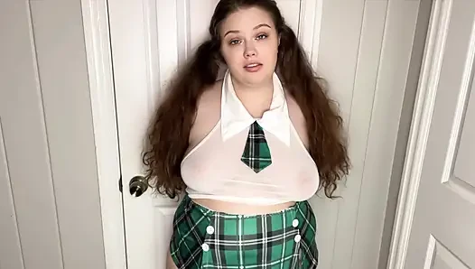 BBW College Girl Fucks Professor