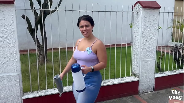 Paula beautiful Colombian Big Ass in her first porn casting