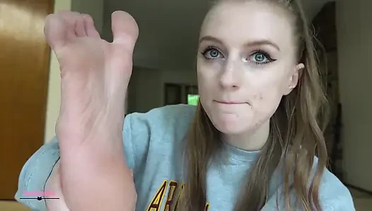 Licking and Sucking My Toes