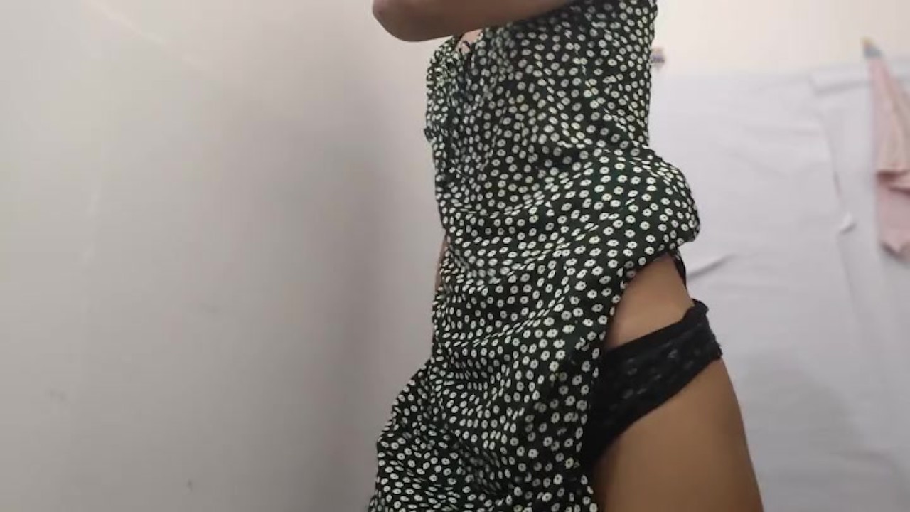 Cute girl getting horny in panties 🥵