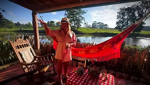 Blonde Colombian Peasant Gets Fucked by Her Boss on the Farm
