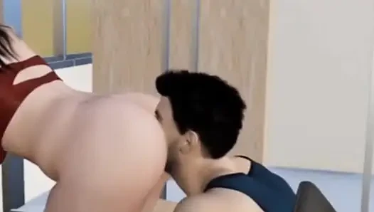Sauteli maa ko ghodi bana ke mast jamkar choda jab papa tv dekh rhe the