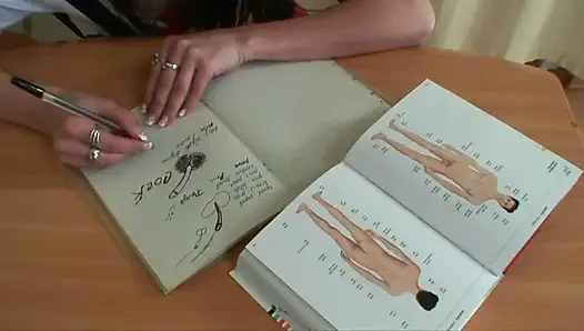 Sexy brunette with small tits and perfect body loves to moan and enjoy as she gets her wet pussy fucked