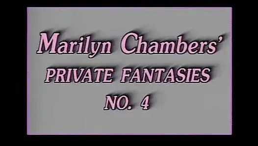 Classic Porn Dvds: Marilyn Chambers' Private Fant