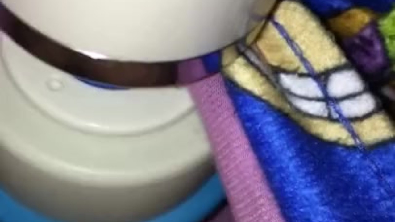 Quick fuck with my roommates toy