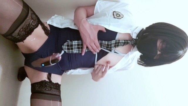 Femboy Hands Free Cum with Viberator