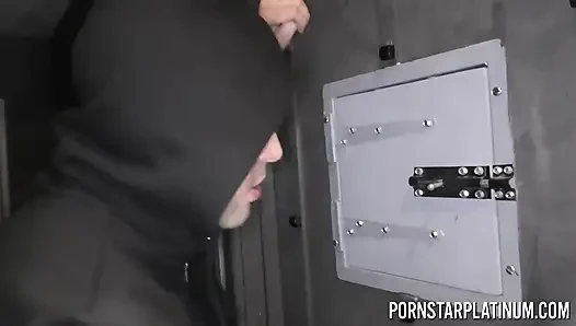 PORNSTARPLATINUM. Petite masked Maya dominated and fucked