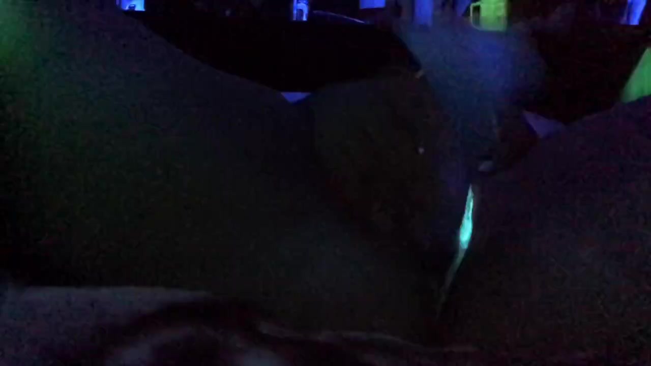 Glow in the dark masturbation