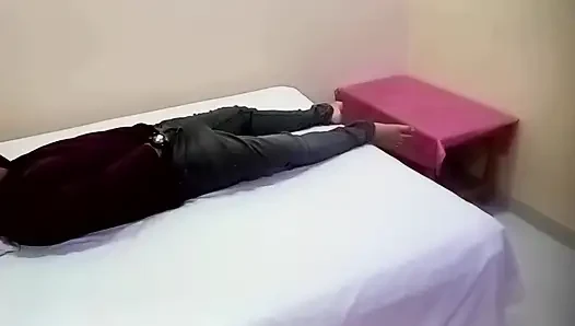 Young Devar Jerking Penis Inside Pant- Bhabhi Seen and Blowjob Then Fucked Inside Pussy for Creampie on Saree