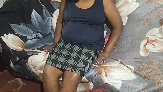 Maid Open her Legs and show her panty
