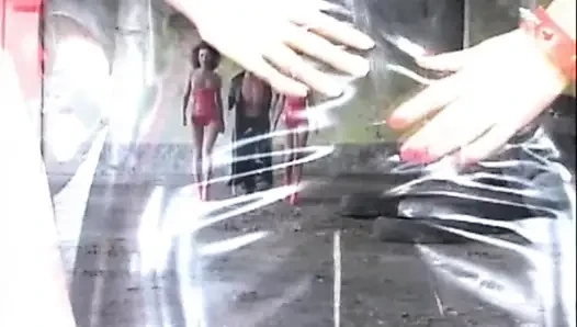 Bondage Threesomes with Big Cock Ass Fucking and Cumming Inside Two Beautiful Girls