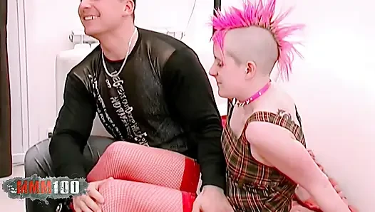 Karen: Pink-haired Punk Karen Takes Atila's Big Cock Deep: Anal, Pussy Pounding, and Blowjob Frenzy