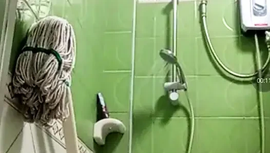 Just watching assy taking a bath in the morning