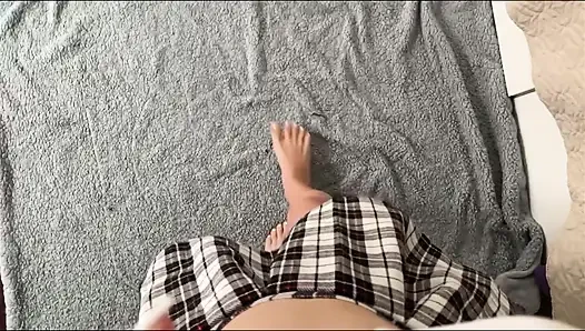 POV orgasm. I jerk myself off and cum in first person