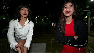 We Met Her In A Park And Made Her Join A Threesome