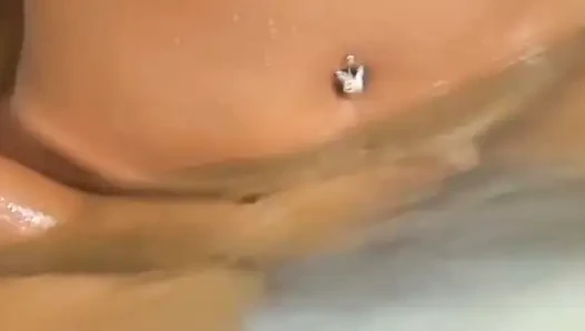 Blonde Babe Soaked in Tub Gets Pussy Eaten and Filled