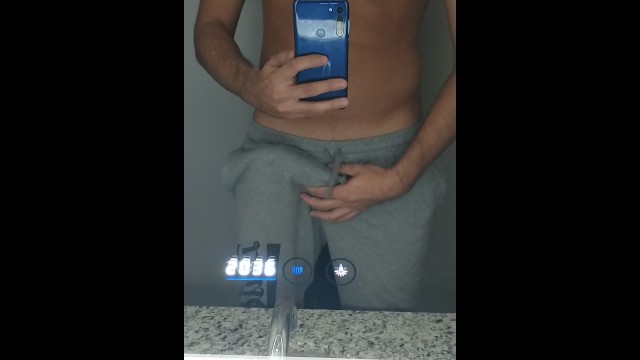 HOT ENDS MOANING IN FRONT OF THE MIRROR