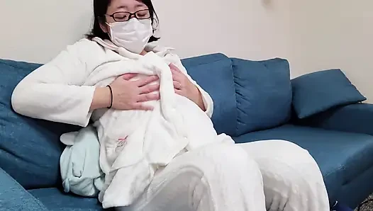 Married Woman Gets Excited by Masturbation After Waking up