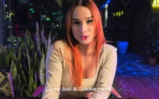 Young Colombian Has Public Sex in the Bathroom of a Restaurant with a Stranger! - Abella Olsen