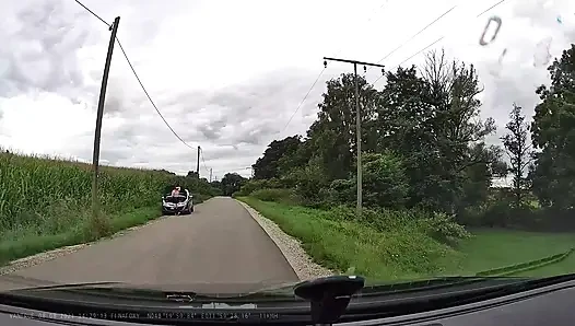 Redhead Teen Has A Car Breakdown And Then Gets Fucked Hard