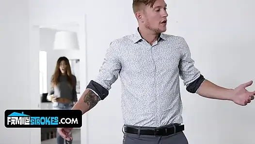 Busty Curvy Jordy Love & Oliver Flynn Share Cock In Hot Threesome