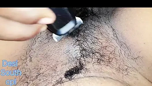 Desi Tamil husband wife clean shave after fuking homemade video