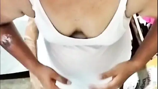Erotic Desi girl gets nude and pissing