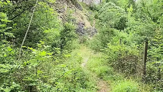 Naughty Stroll in the Woods