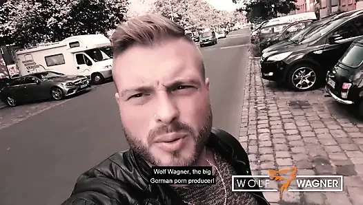 Kevin White  and HarleenVan Hynten went wild during their outdoor sex in Berlin! WolfWagner