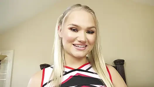 Perky Cheerleader Harley King Lets Her Stepdaddy Pound Her