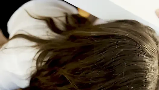 My Secretary Sucks My Cock for a Salary Raise in the Office