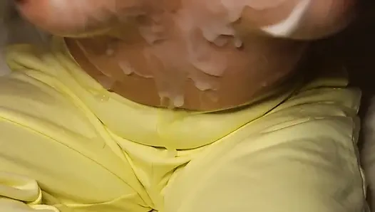 Nipples Orgasm - Rubbing Hard and Wet My Panties
