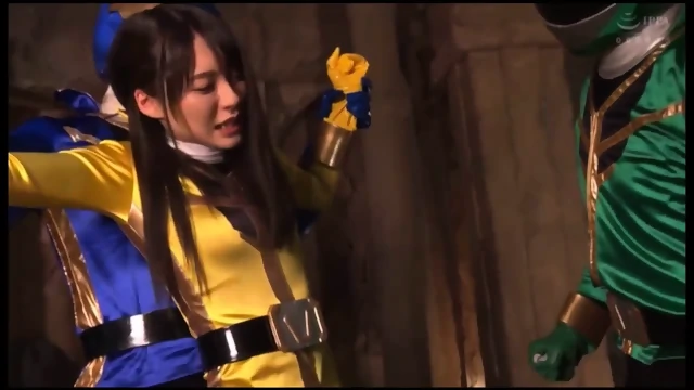GHOV-54 ❤️‍🔥 Star Sea SENTAI Kaiser Five SENTAI Collapse! The Last Prey Is Kaiser Yellow - PR MEGAFORCE [Natsu Tojo]
