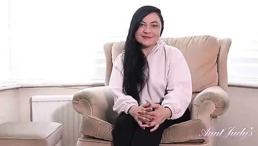Chubby Hairy Amateur MILF Christina - Naughty Interview