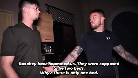 Sharing a Bed with My Husband's Best Friend - Big Threesome