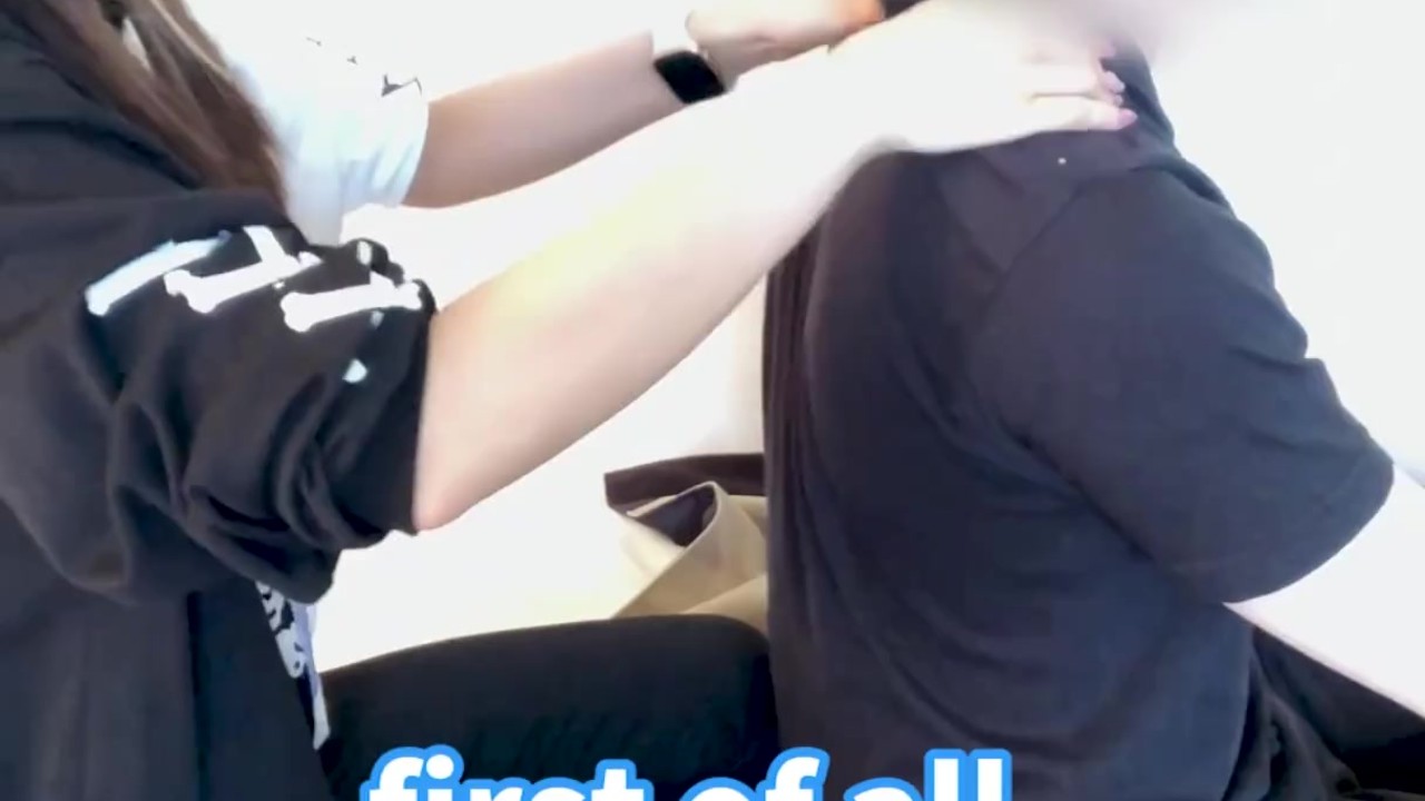 Urara-style tickling massage♡ #shorts