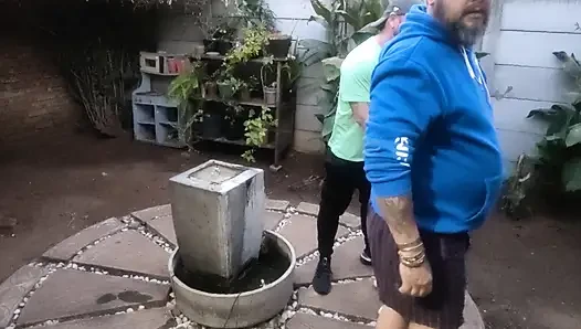Fucking his wife infront of him