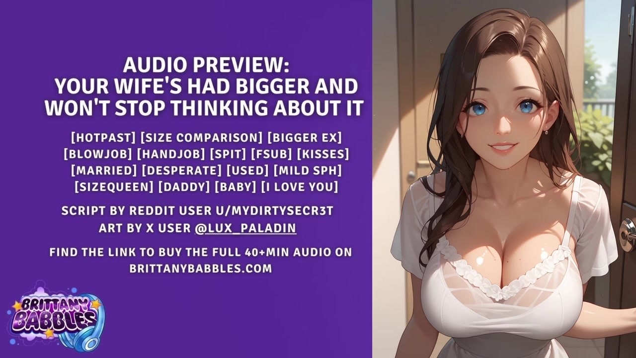 Audio Preview: Your Wife's Had Bigger and Won't Stop Thinking About It