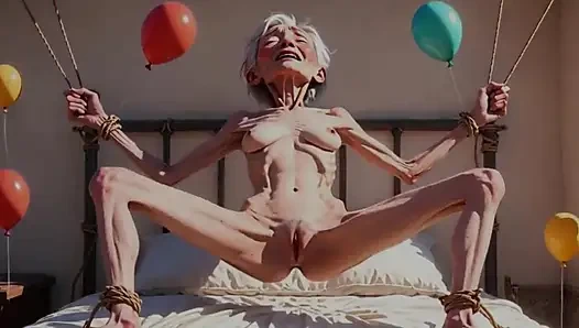 Mature Slave Bound & Begging - Wants Pussy Filled with Hot Cum