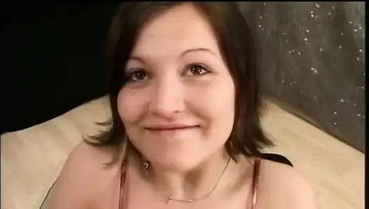 Orgy and Bukkake with Big Cocks for Teen with Nice Tits