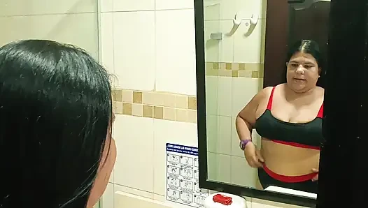 Big-bootied Latina tourist gets fucked hard by hotel worker.