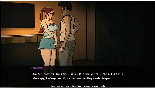 Lust Town -  gameplay - roleplay - cheating wife do raw sex with stranger at motel