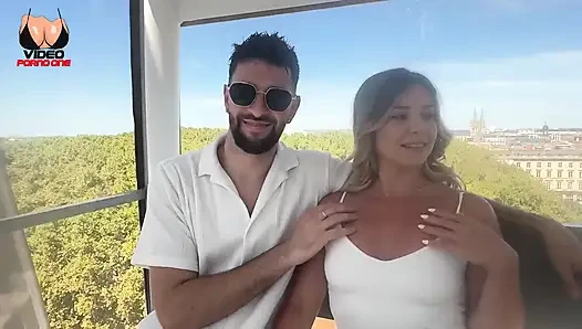 She Sucks Me in the Ferris Wheel, I Take Her Home to Fuck Her Properly!