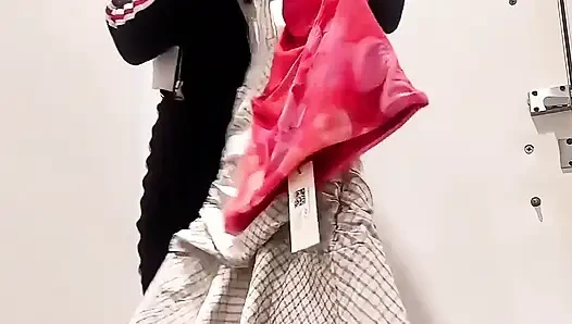 Misstaiwan Clothes Shopping at the Mall Exposing Tits and Pussy