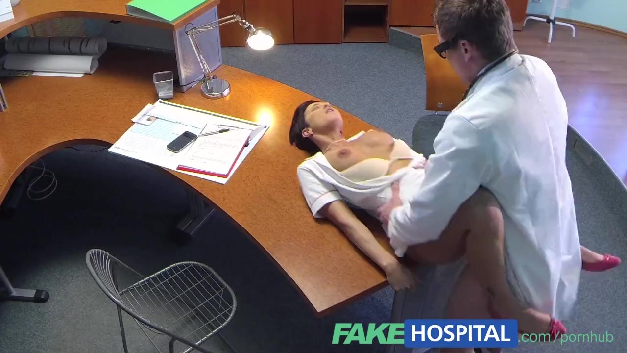 FakeHospital Dirty doctor gets his cock deep inside a busty ex porn star