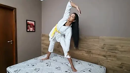 Fight judoka - Izabella paes and Nataly