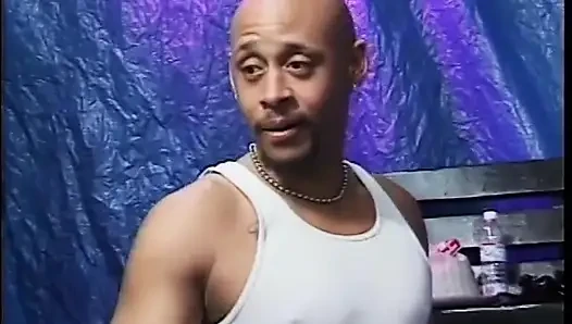 Big black cock destroys pussy on hot ebony babe